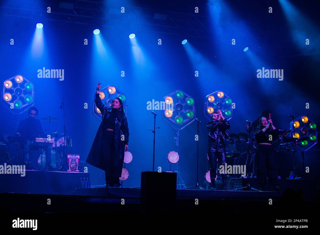Presentation of Tanxugueiras during the annual Cheese Festival in Arzua