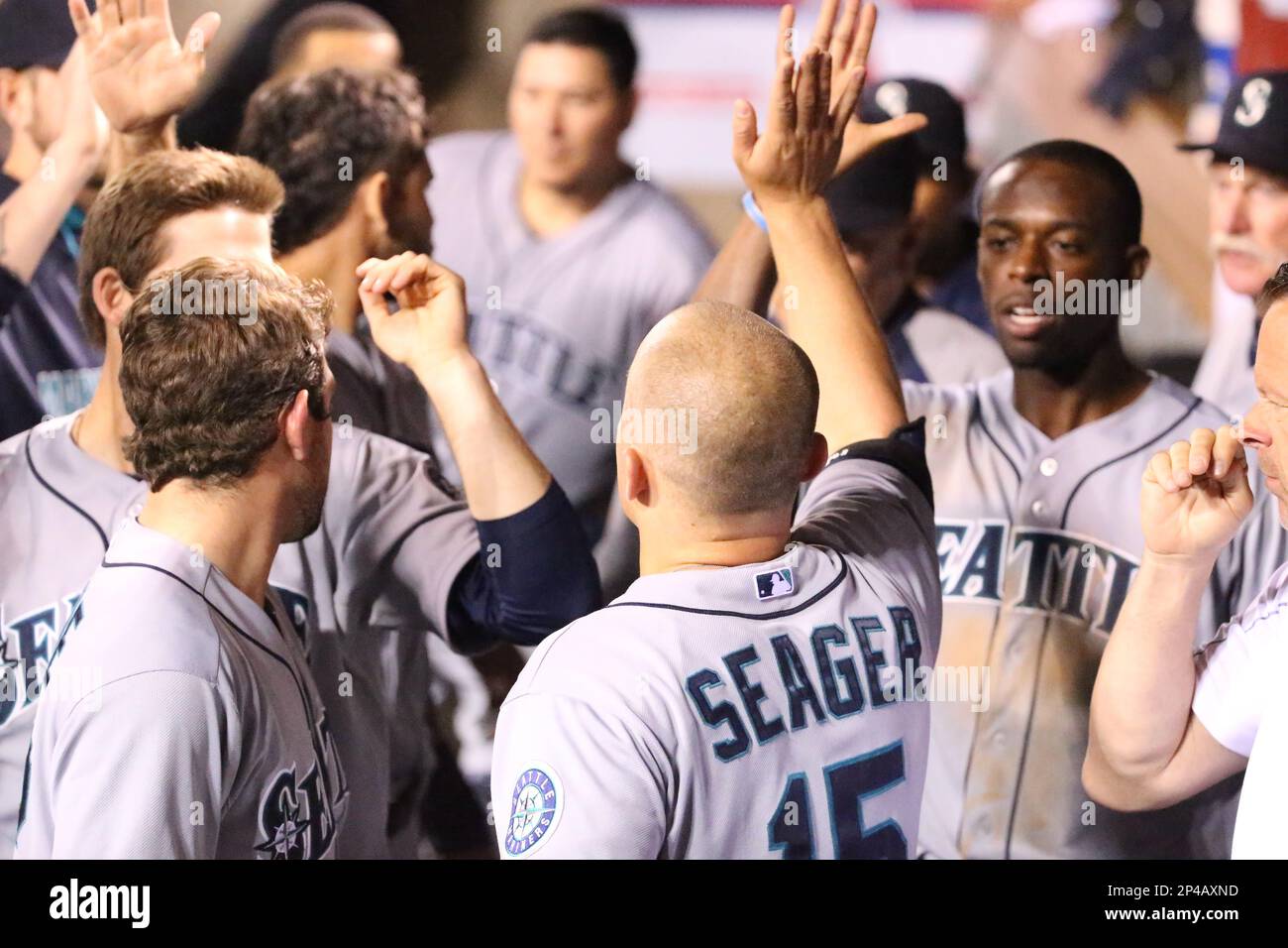 ANAHEIM, United States - Seattle Mariners outfielder Ichiro Suzuki, playing  for the American League team, catches a fly from Albert Pujols of the St.  Louis Cardinals during the first inning of the