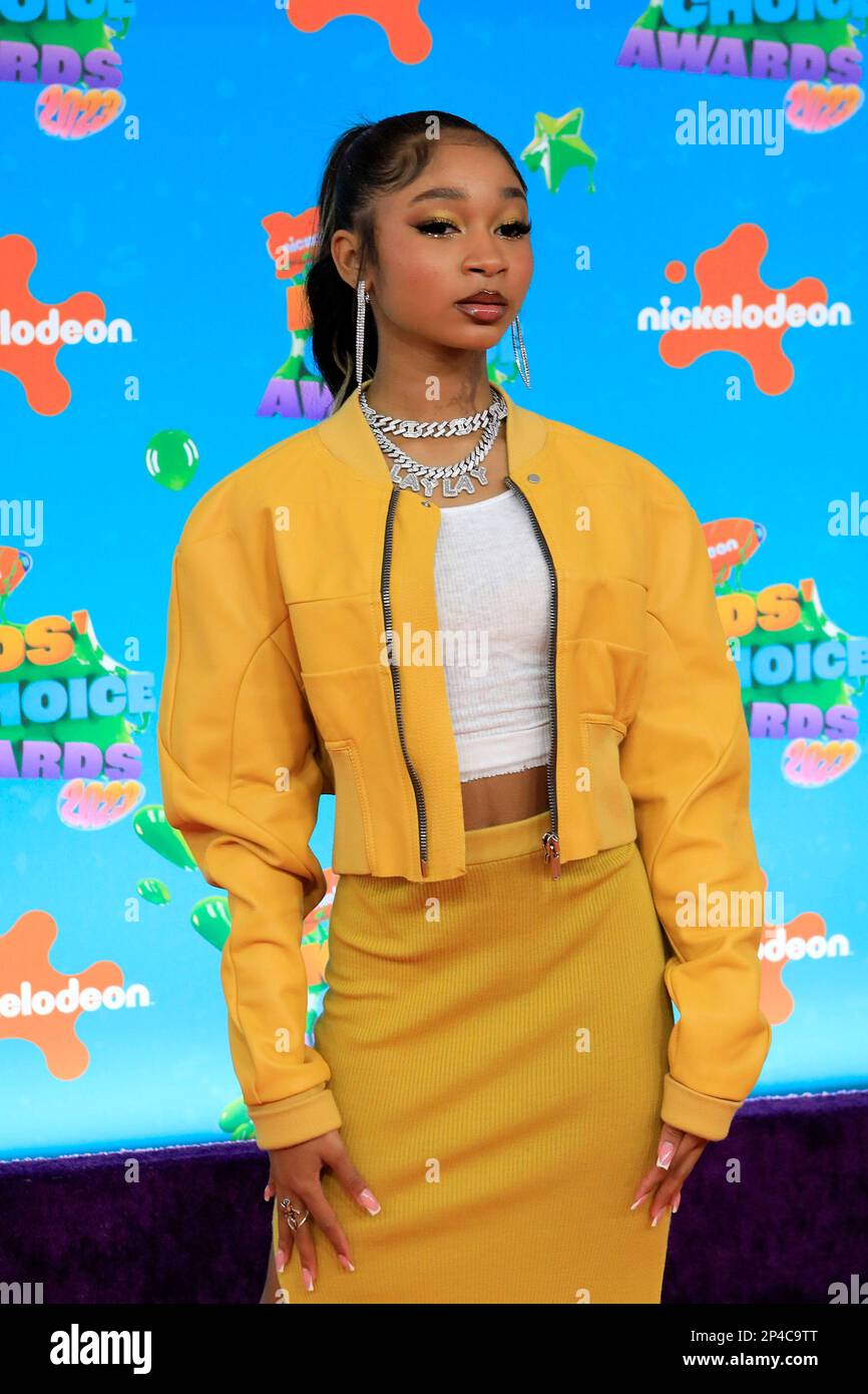 LOS ANGELES MAR 4 Alaya High, Lay Lay at the Kids Choice Awards 2023