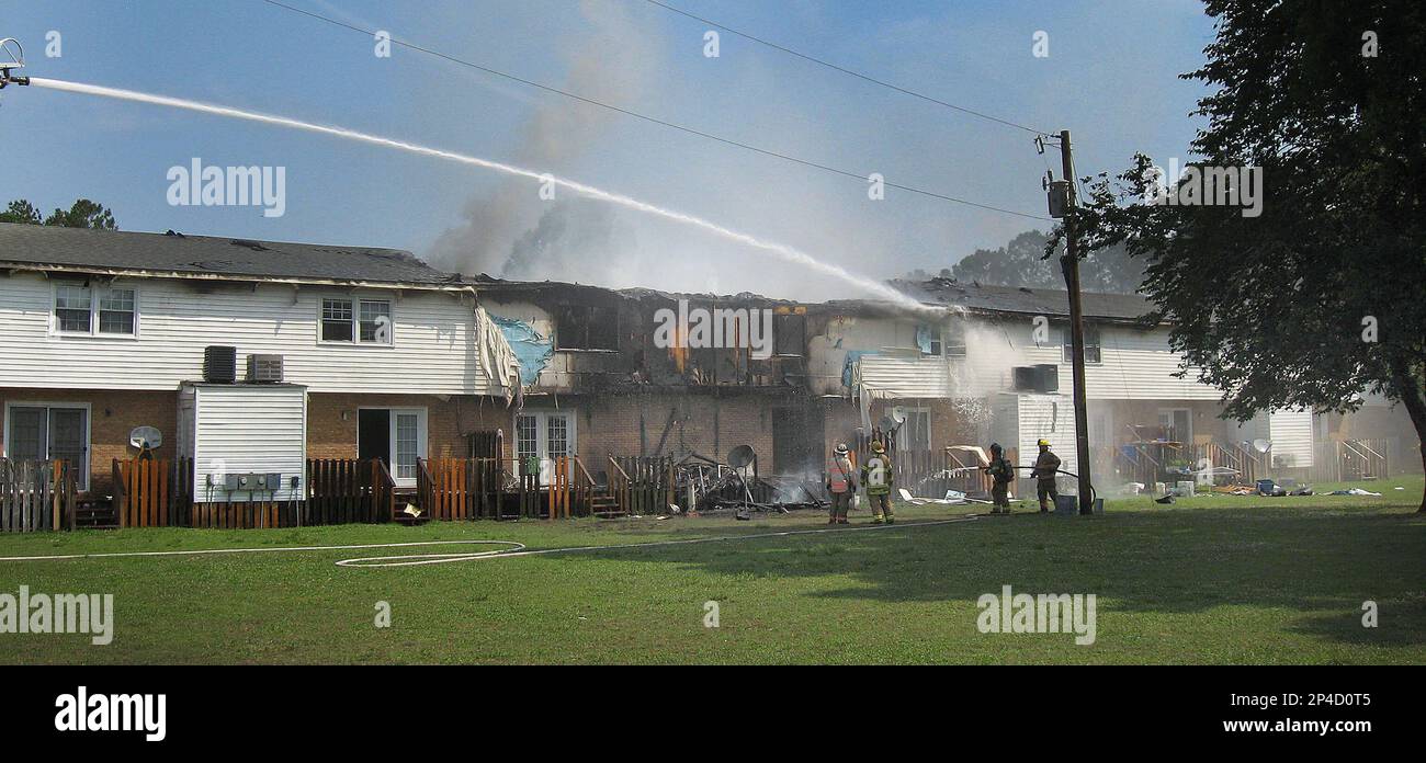 A fire broke out Wednesday, June 18, 2014 at Cooper's Landing
