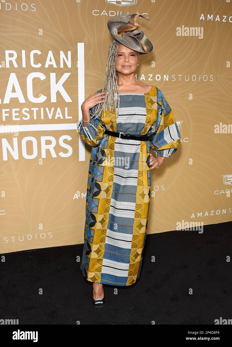 Victoria Rowell walking the red carpet at the 5th American Black Film