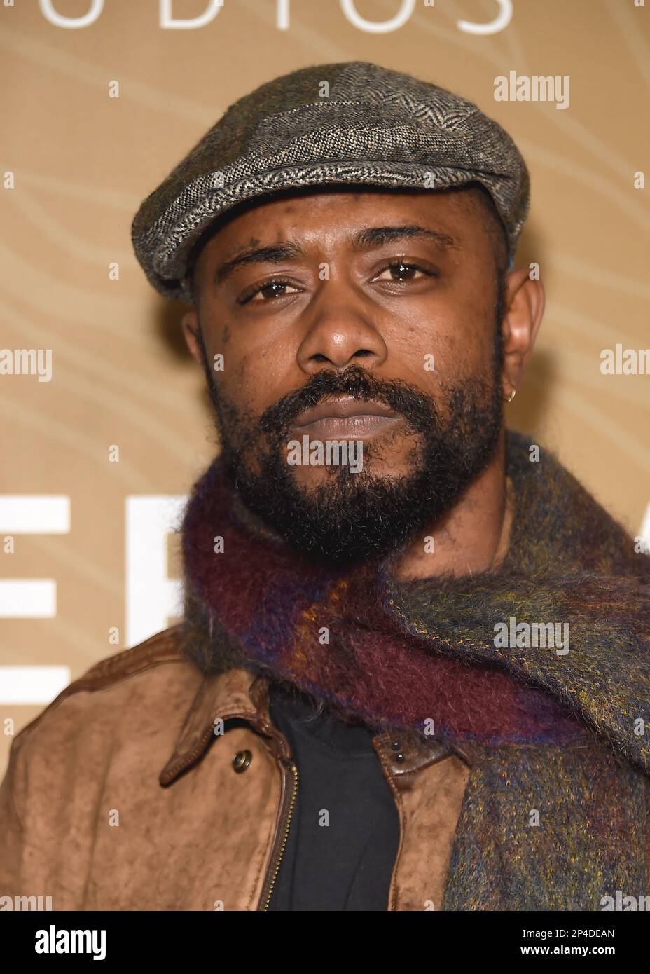 LaKeith Stanfield walking the red carpet at the 5th American Black Film Festival Honors at the 1