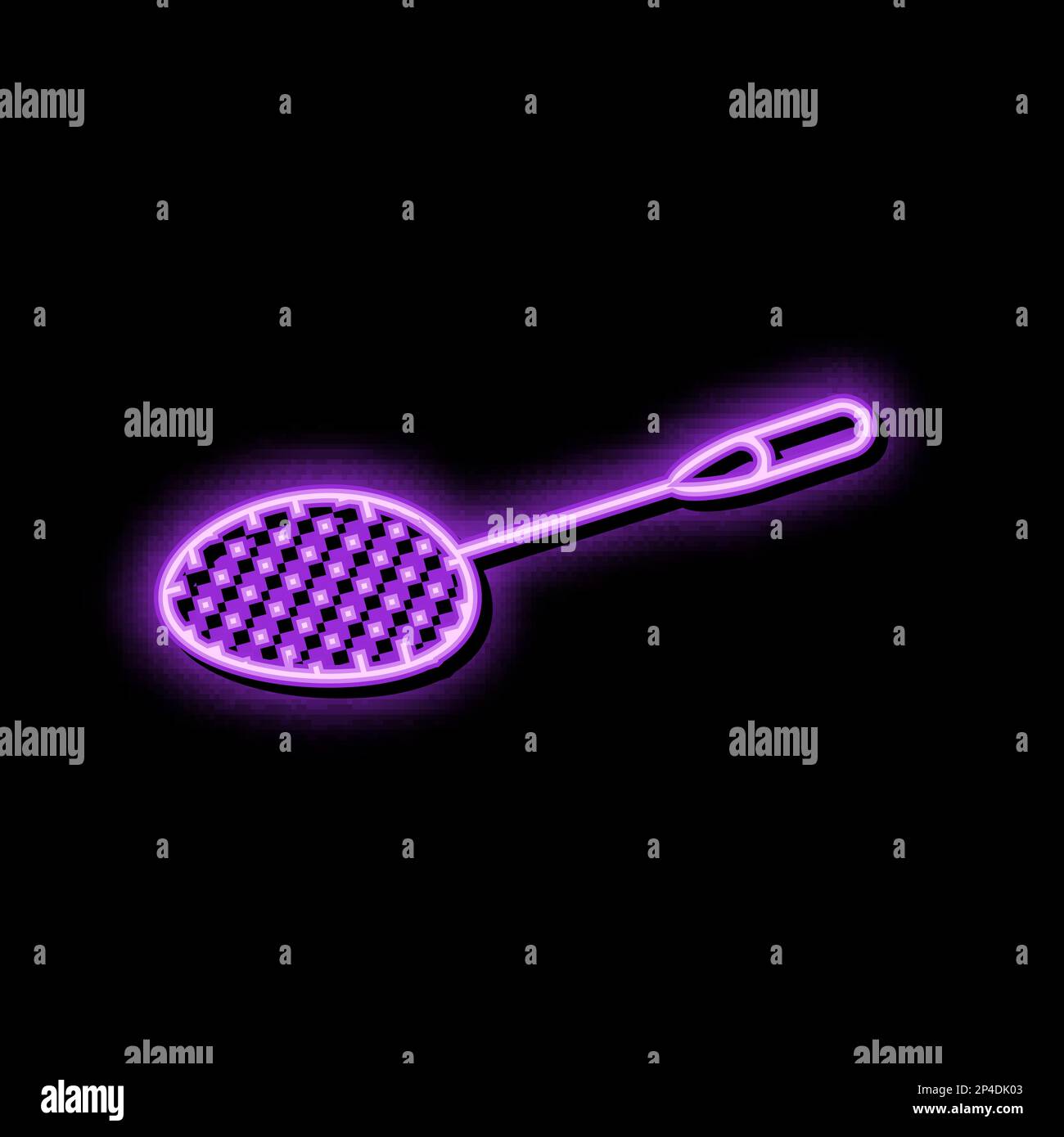 Vintage badminton racket Stock Vector Images - Alamy