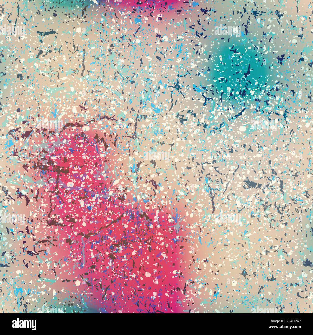 urban seamless pattern with grunge effect Stock Vector