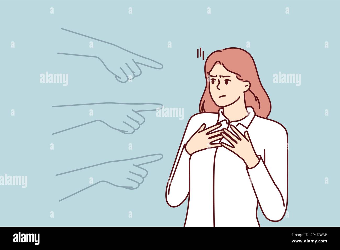 Denunciation Vector Denunciation of hatred hi-res stock photography and images - Alamy