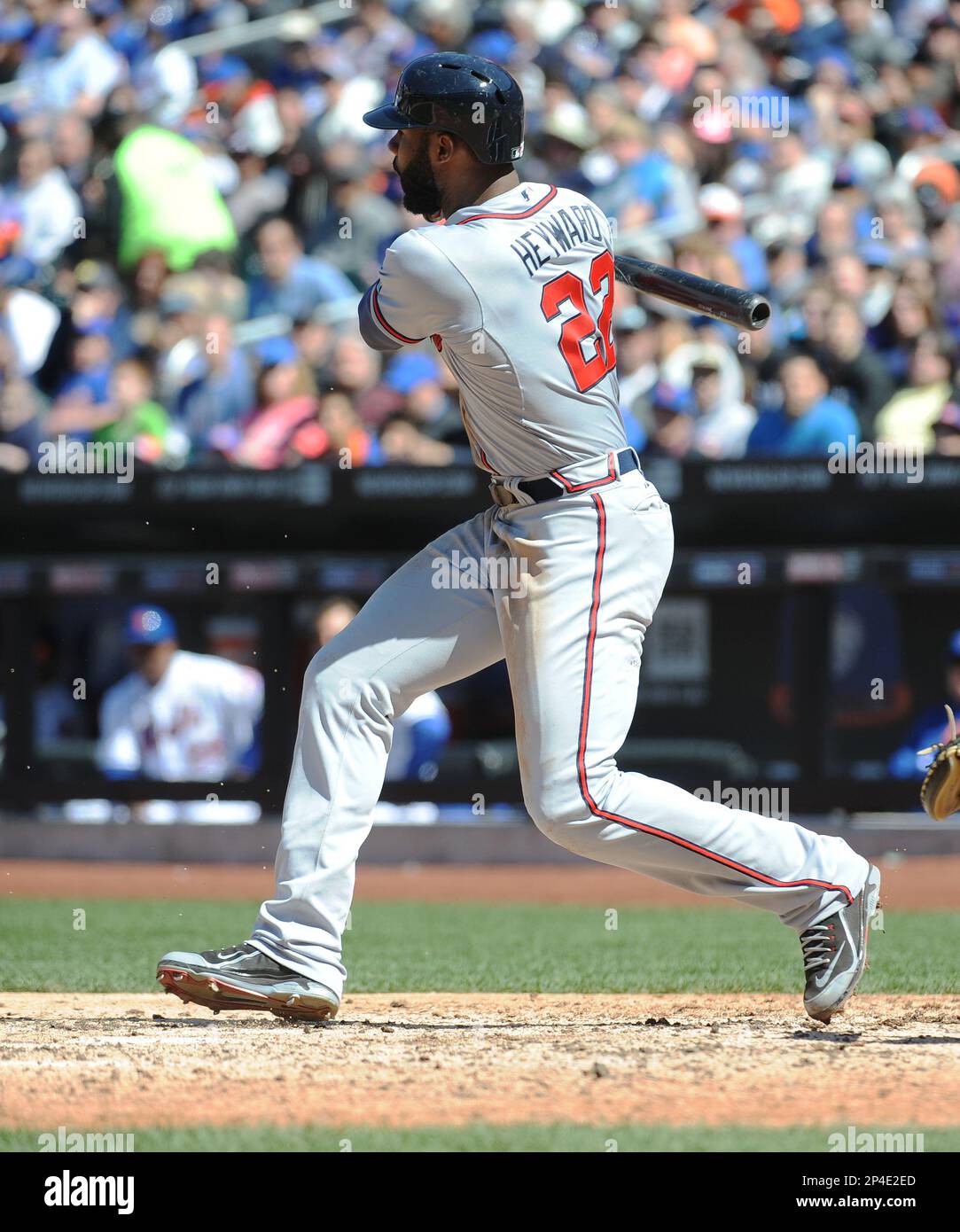 Pittsburgh Pirates outfielder Andrew McCutchen (22) during game against the  New York Mets at Citi Field in Queens, New York; May 12, 2013. Pirates  defeated Mets 3-2. (AP Photo/Tomasso DeRosa Stock Photo - Alamy