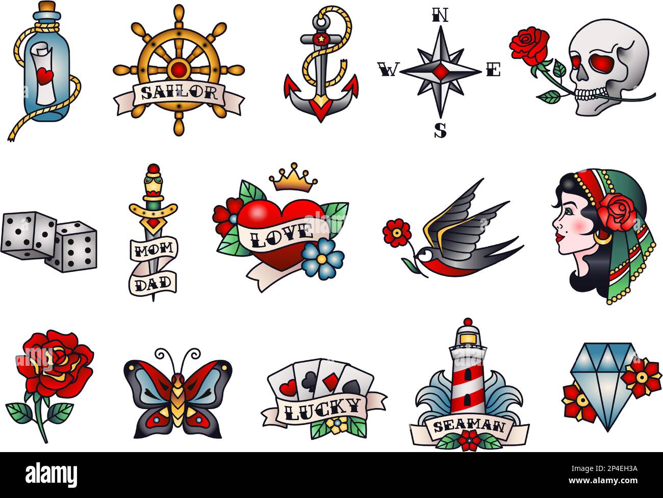 HD sailor jerry tattoos wallpapers | Peakpx