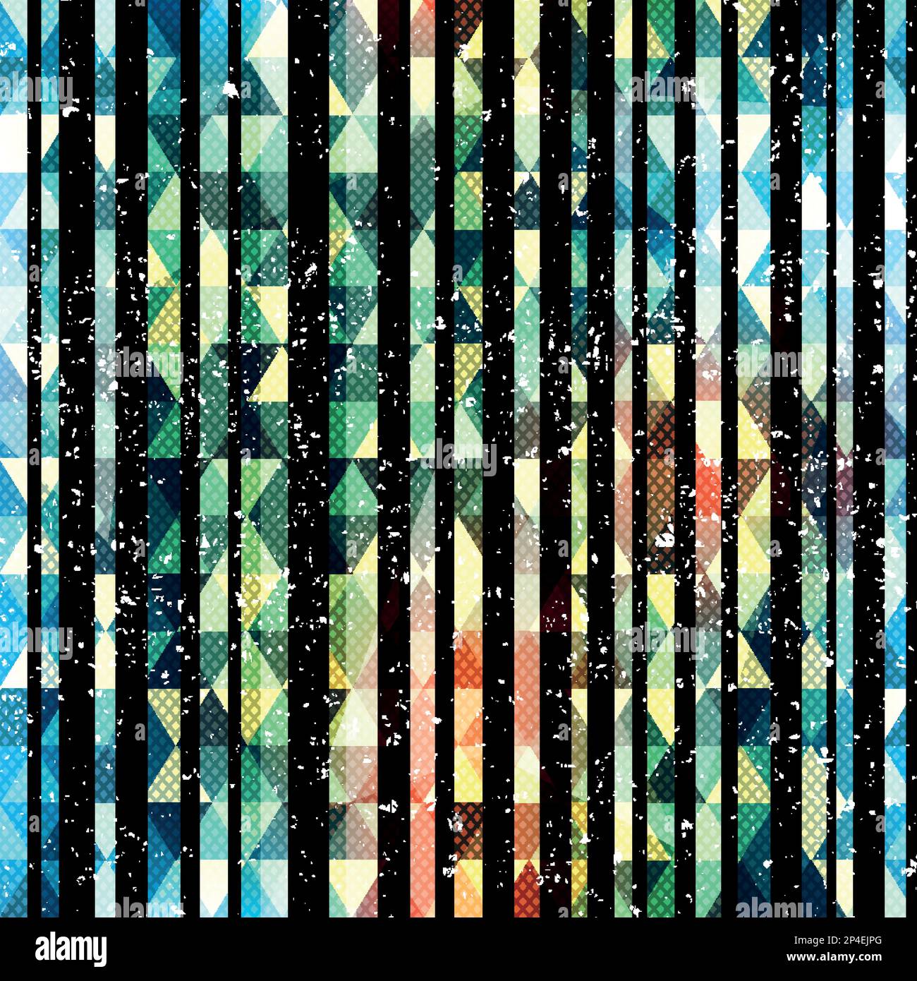 Grunge stripes texture. Stock Vector