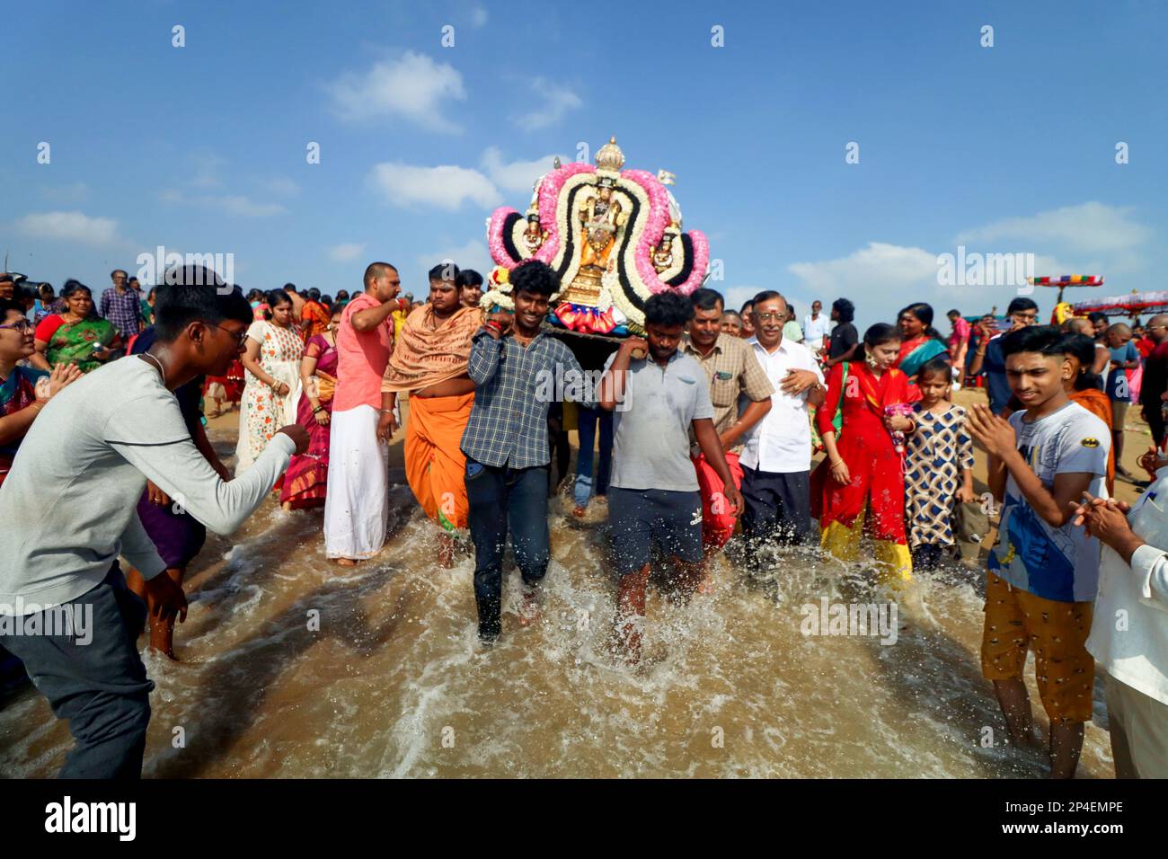Chennai, India. 06th Mar, 2023. Masi Magam is a Tamil festival during