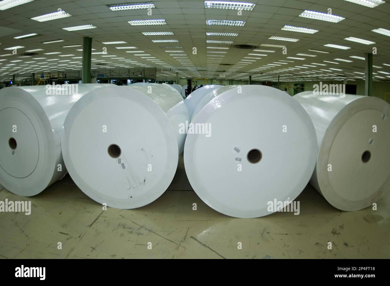 Paper mill, Paper mills, Paper rolls, Riau Pulp and Paper Mill (RAPP