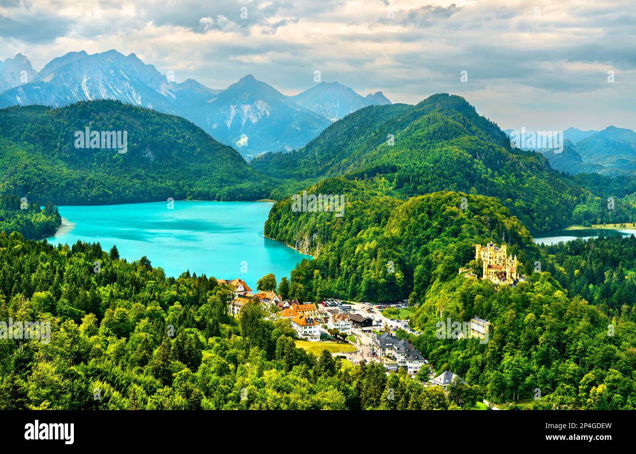 Best View In Germany Alpine lake panorama germany hi-res stock photography and images - Alamy