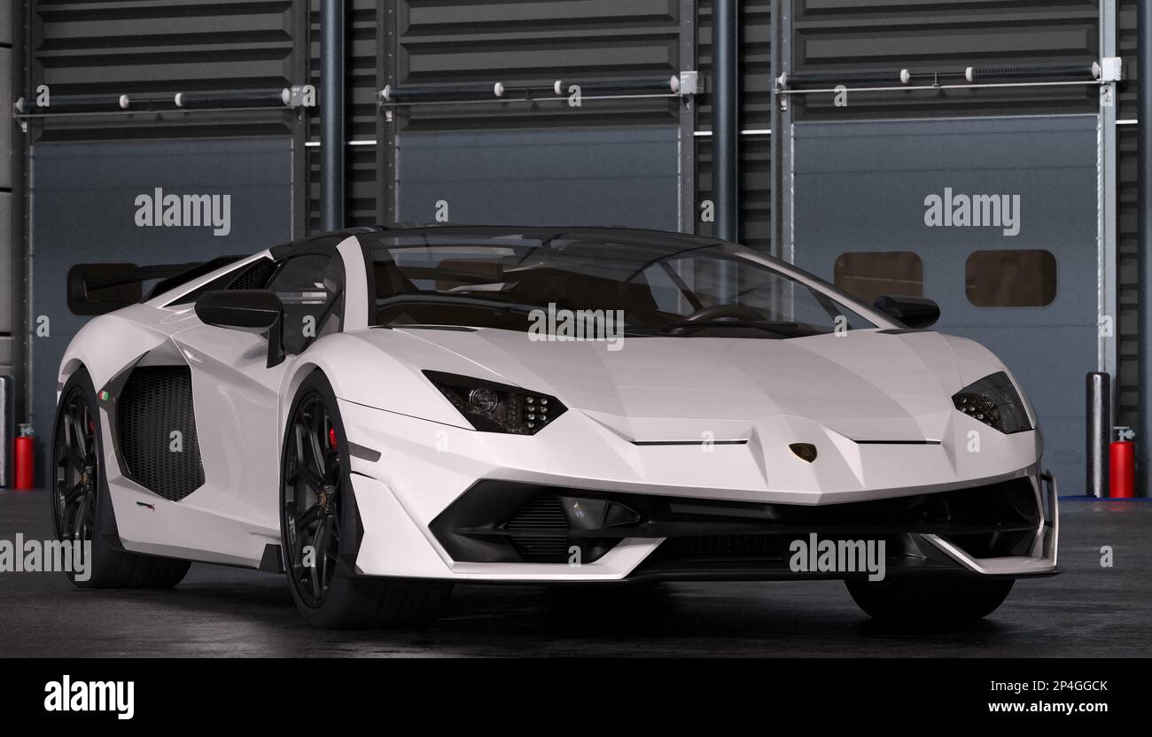 Lamborghini Aventador SVJ. The fastest car in the history of the brand ...