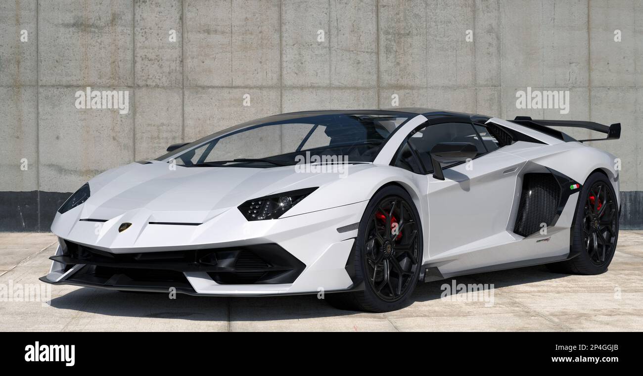 Lamborghini Aventador SVJ. The fastest car in the history of the brand ...