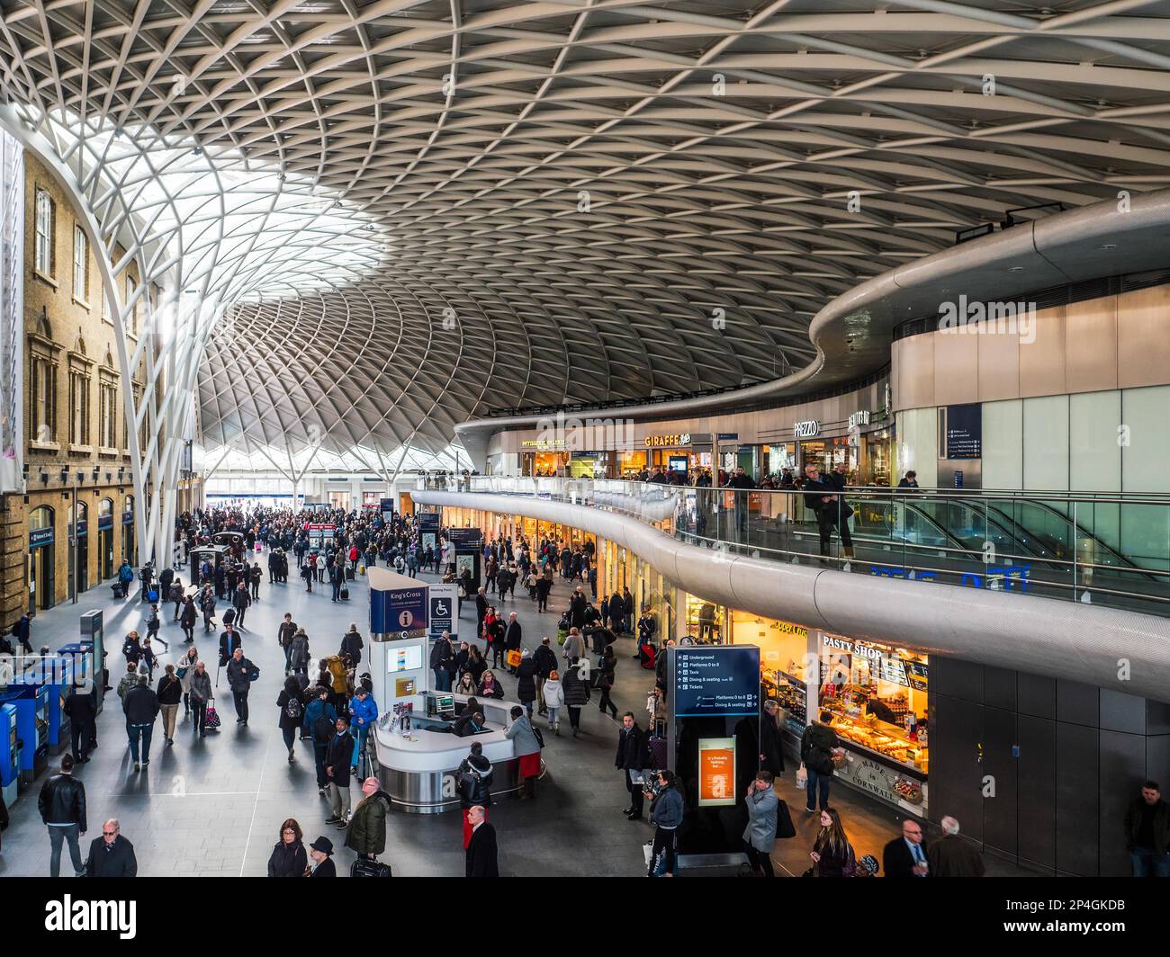 Kings Cross Station Stock Photo Alamy