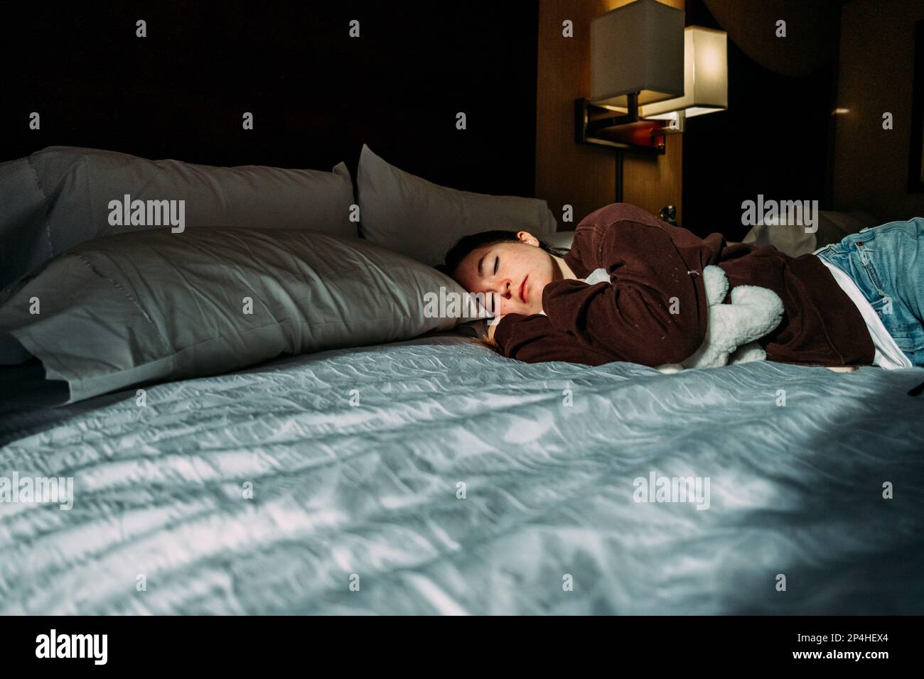 Year old girl sleeping in hires stock photography and images Alamy