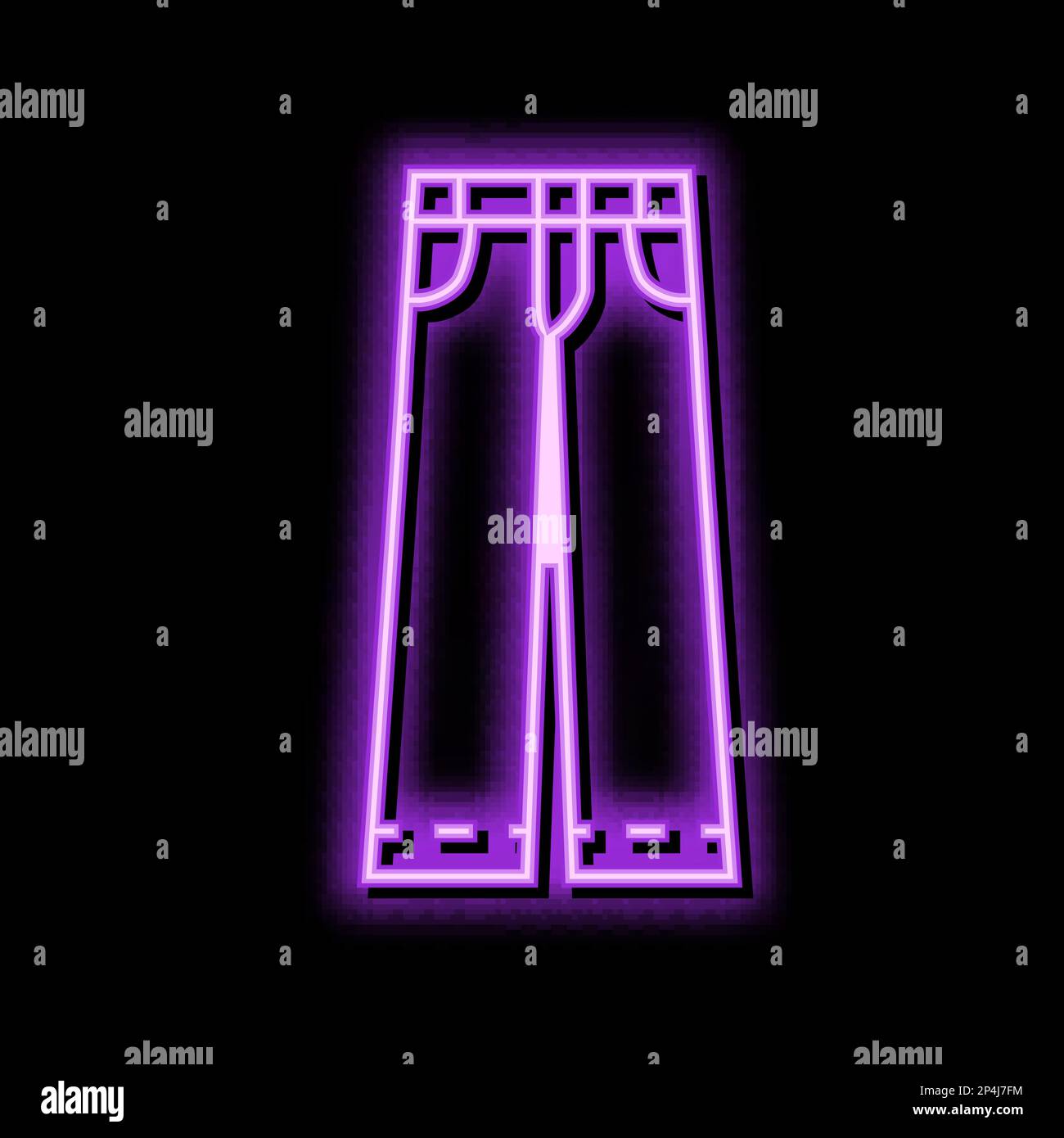 neon sigh purple denime
