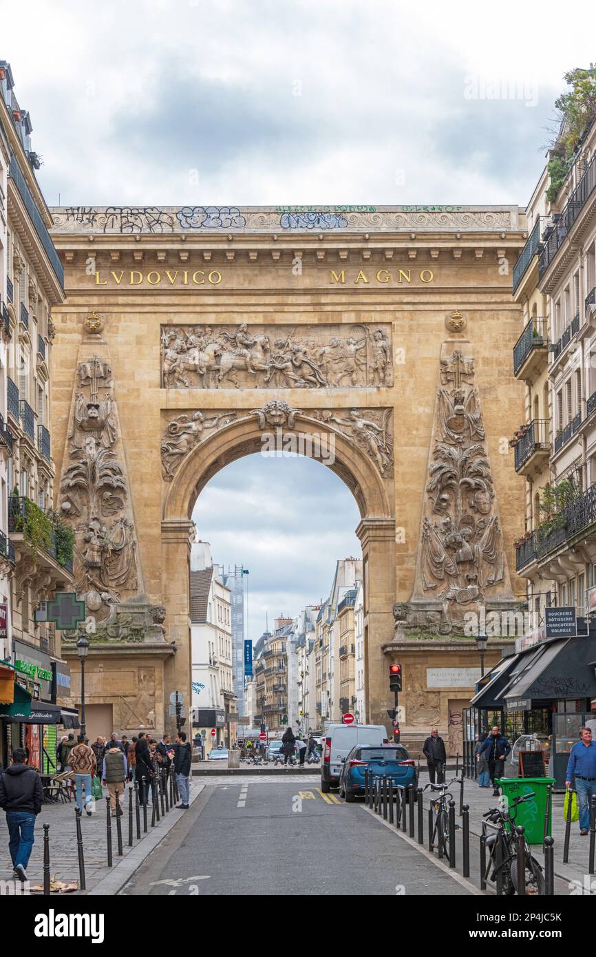 Rue faubourg saint denis hi-res stock photography and images - Alamy