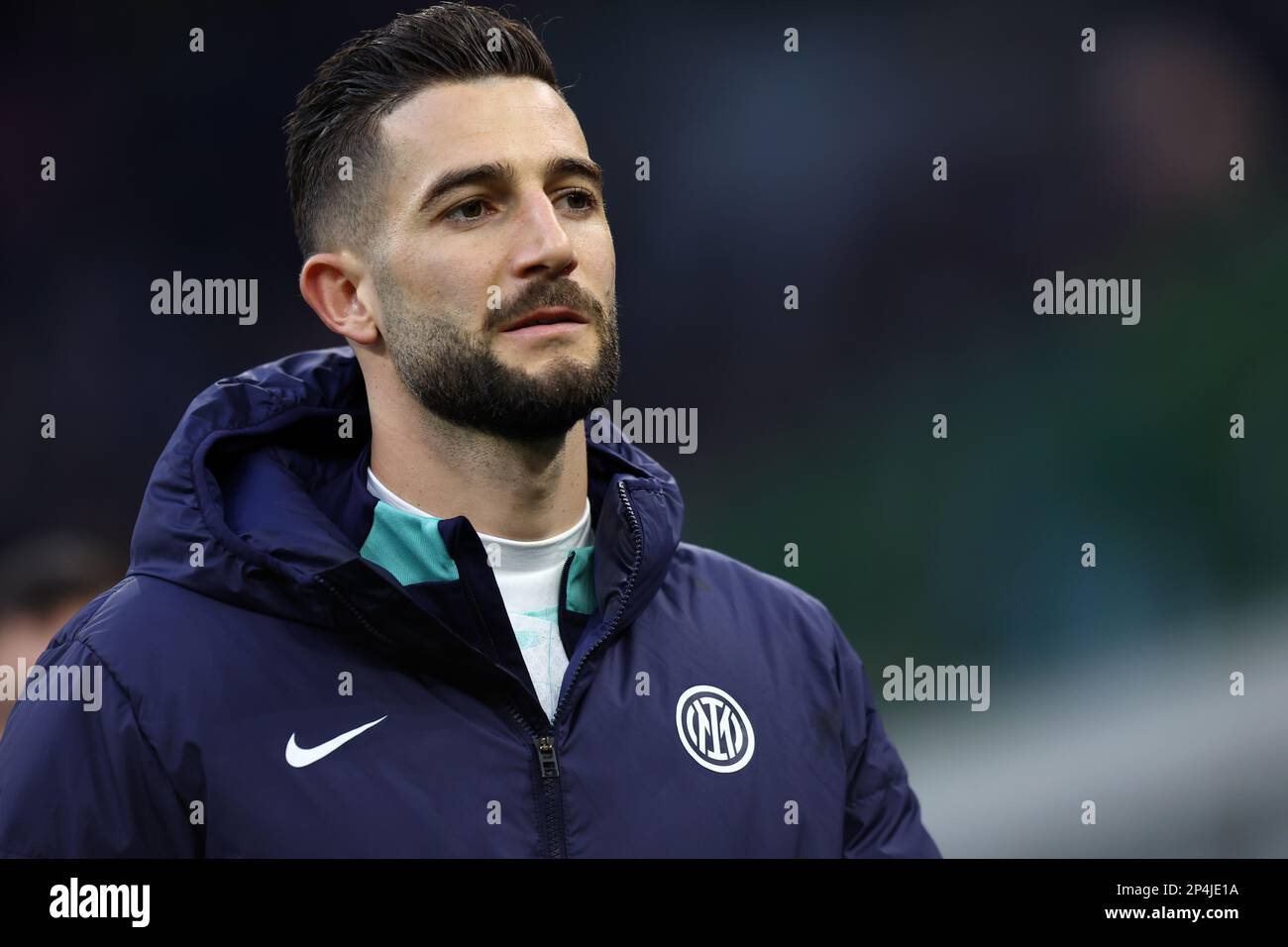 Roberto Gagliardini of Fc Internazionale looks on during the Serie A