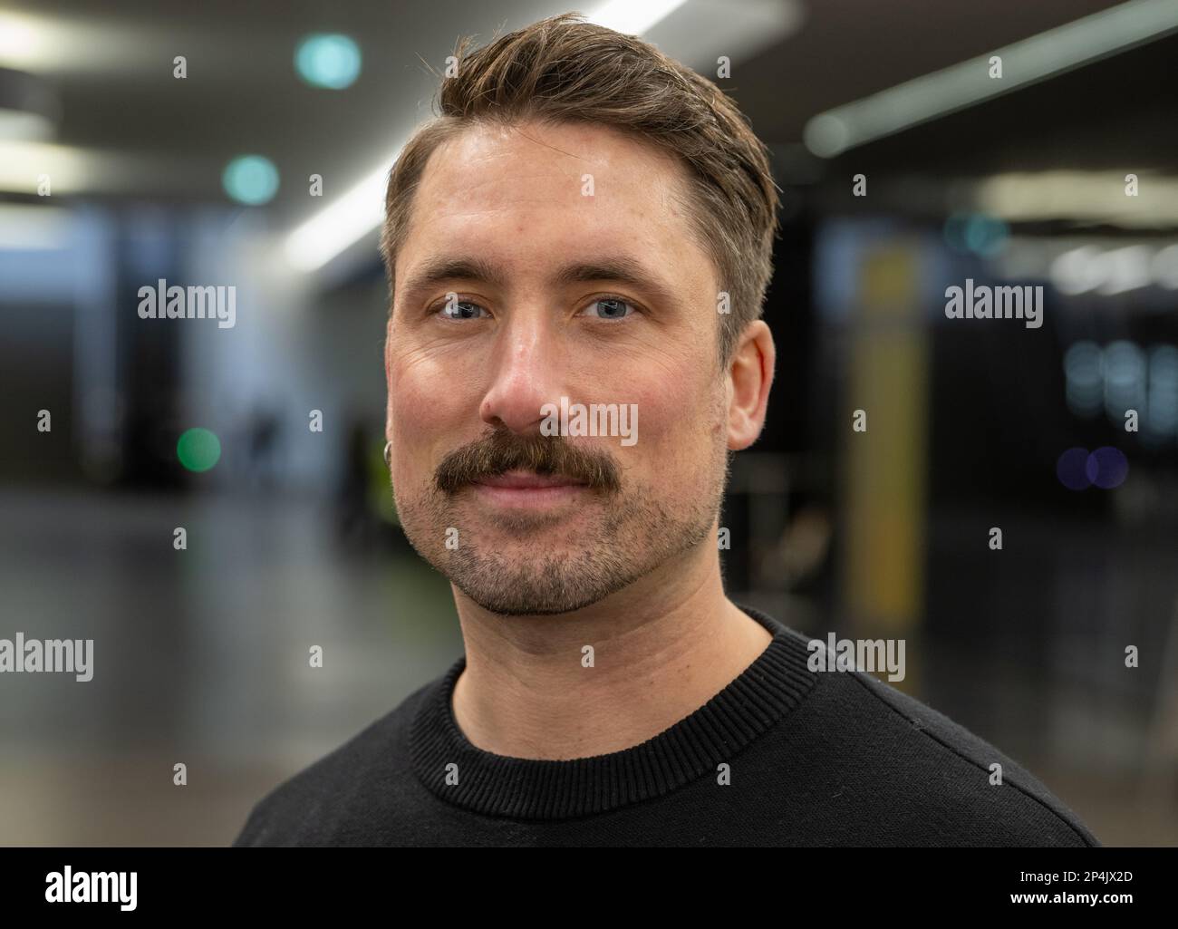 Ulm, Germany. 06th Mar, 2023. Psychologist Johannes Kraus stands in the