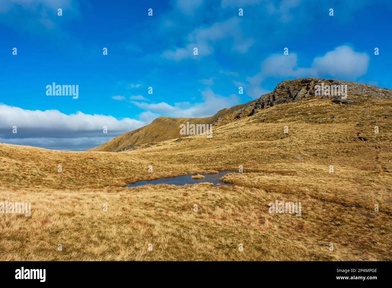 The scottish Munro mountain of Moruisg Stock Photo Alamy