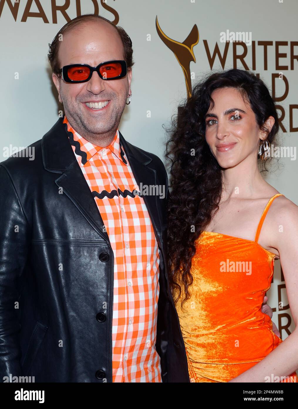 LOS ANGELES, CA - MARCH 5: Brett Gelman, Ari Dayan at the 2023 Writers