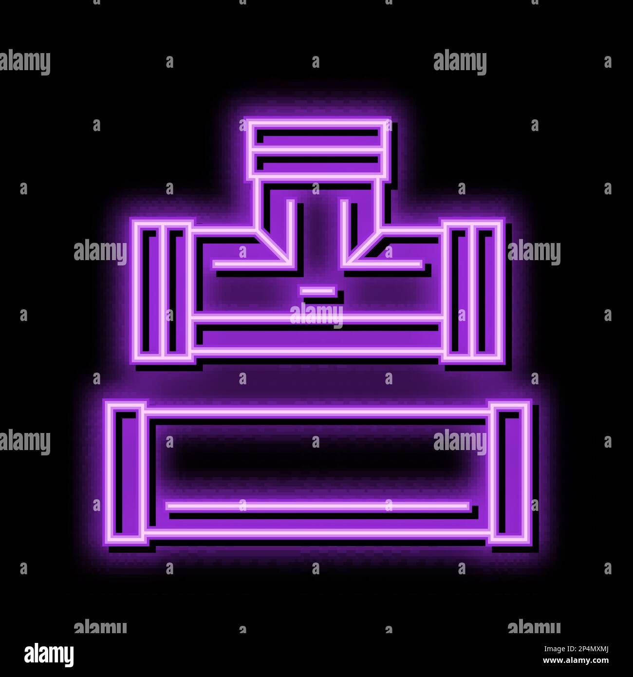 Smooth copper pipe Stock Vector Images - Alamy