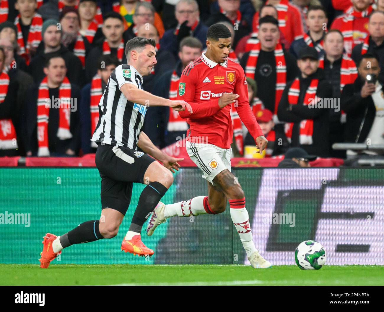 26 Feb 2023 Manchester United V Newcastle United Carabao Cup Final Wembley Stadium 3926