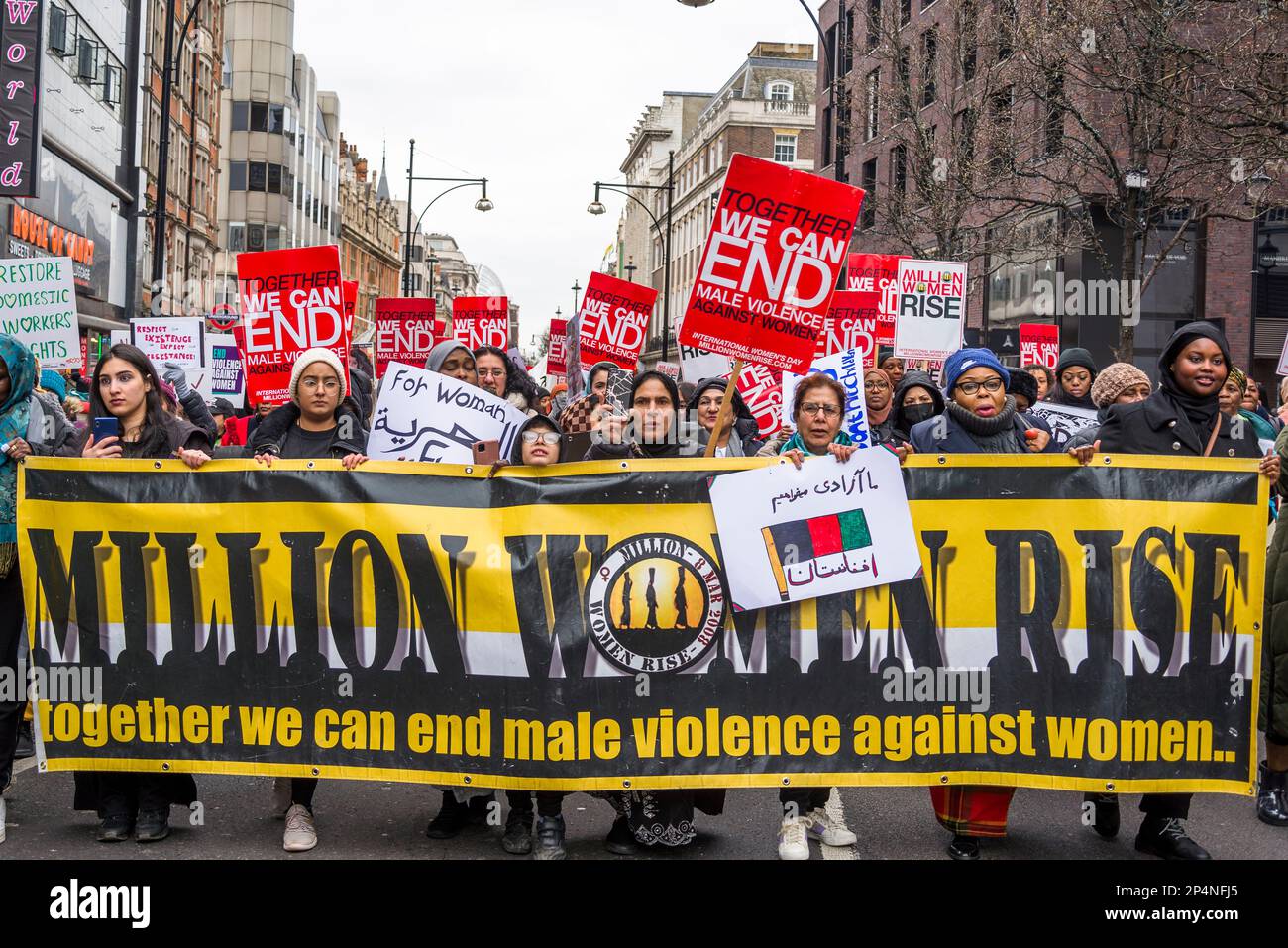 'Million Women Rise' Annual March Against Violence Against Women ...