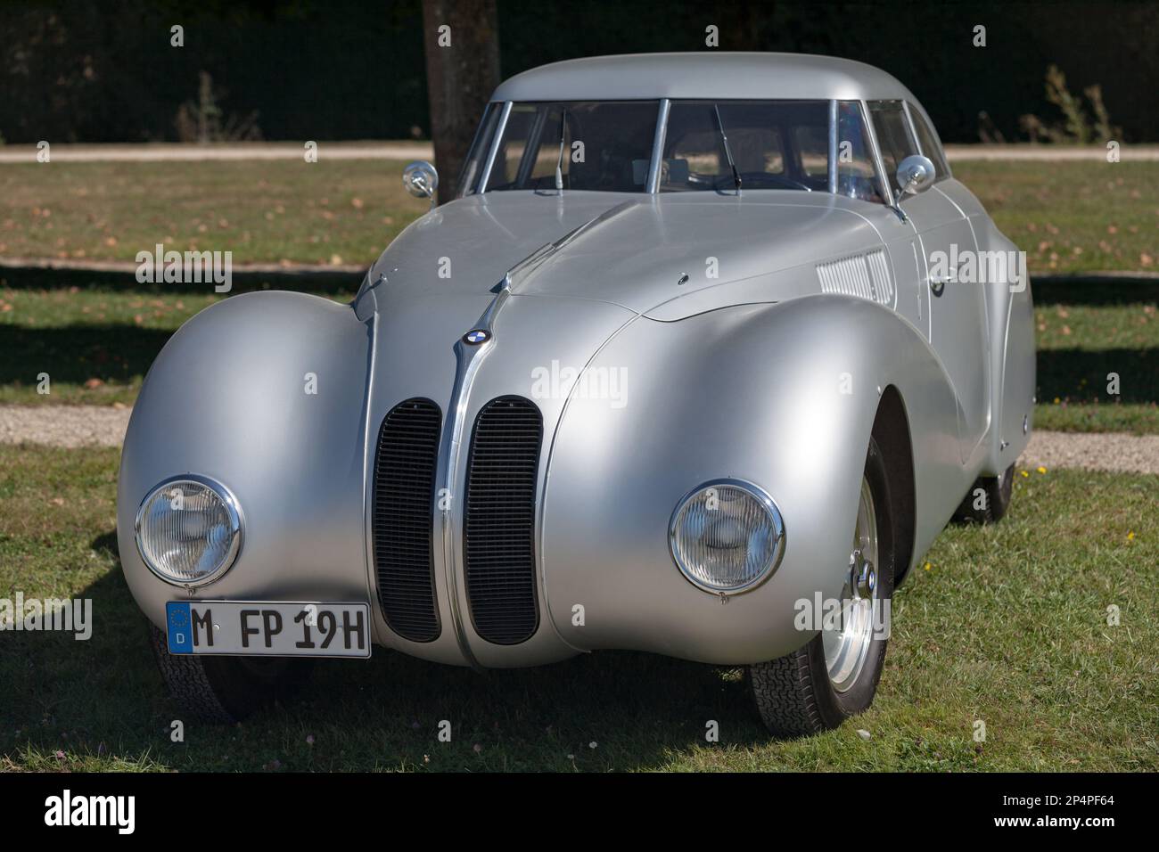 Chantilly, France - September 03 2016: BMW 328 Kamm Coupe is a sports ...