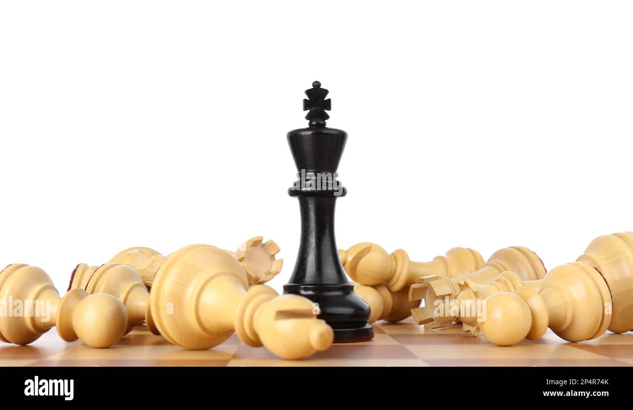 King chess piece Stock Photo - Alamy