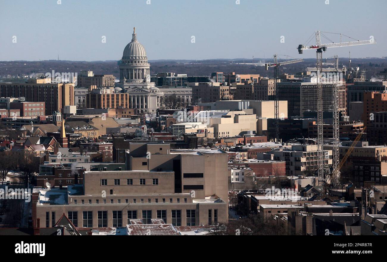 This Monday, Jan. 27, 2014 photo shows a view of the Wisconsin State