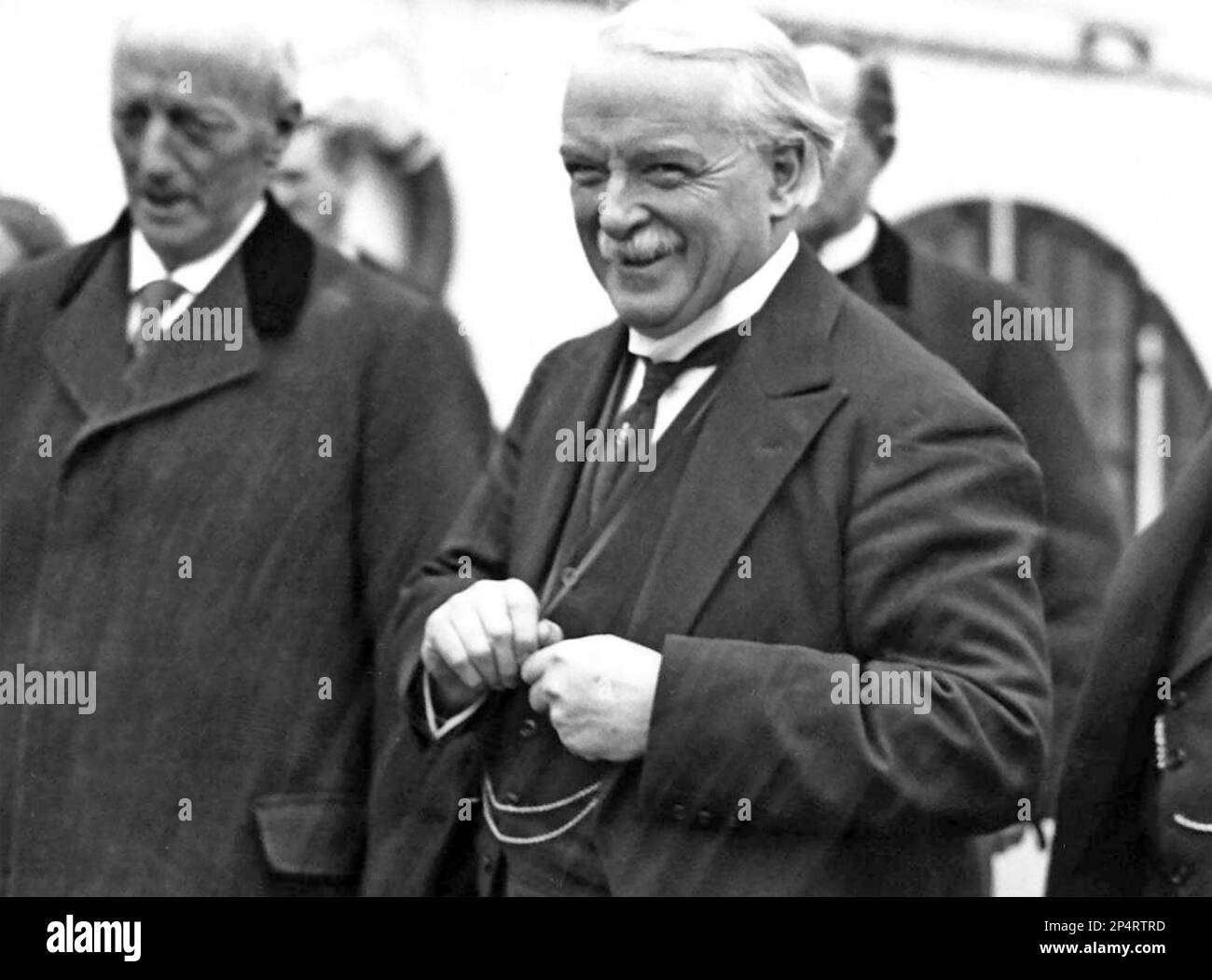 DAVID LLOYD GEORGE (1863-1945)  English Liberal politician about 1920 Stock Photo