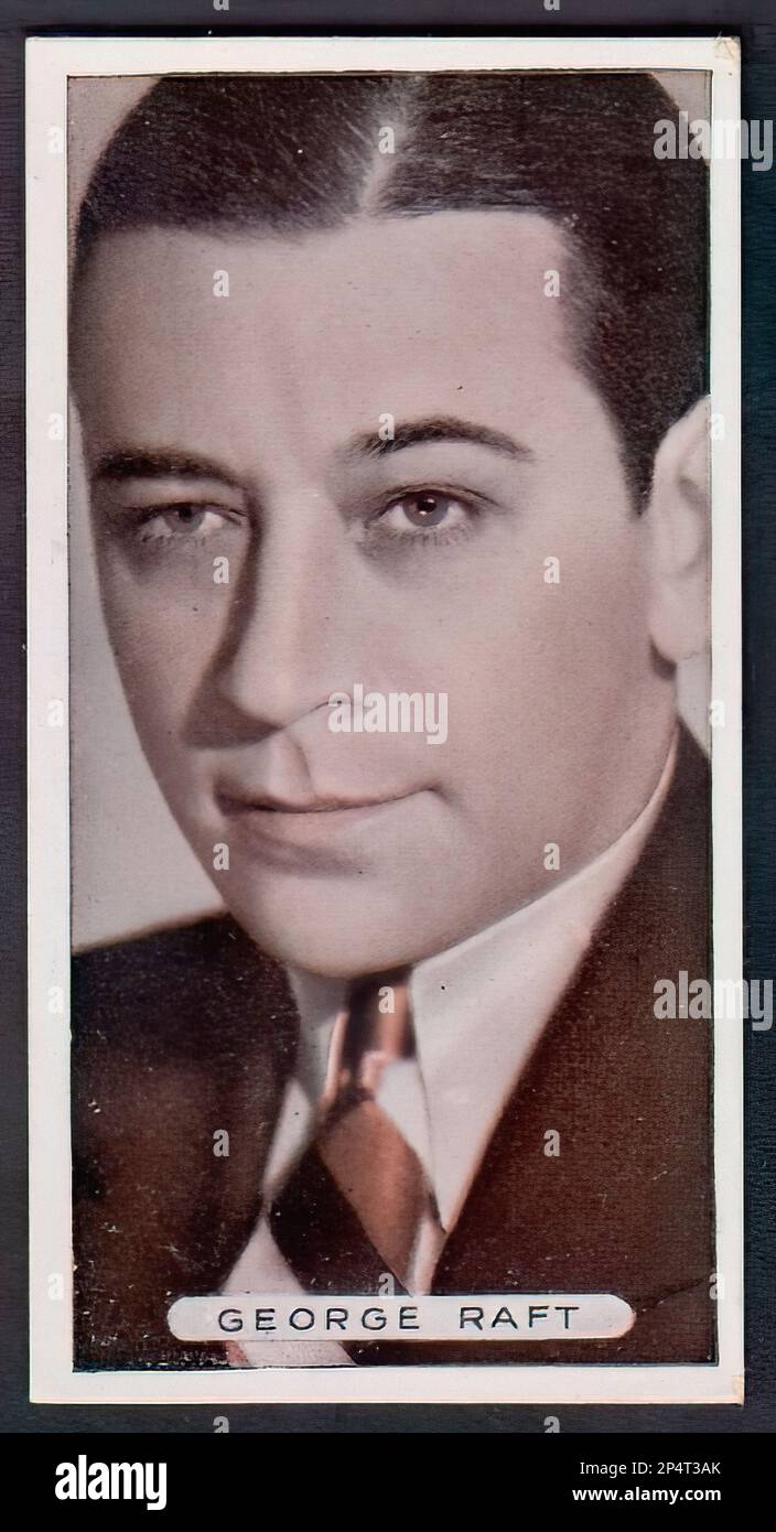 George raft portrait hi-res stock photography and images - Alamy
