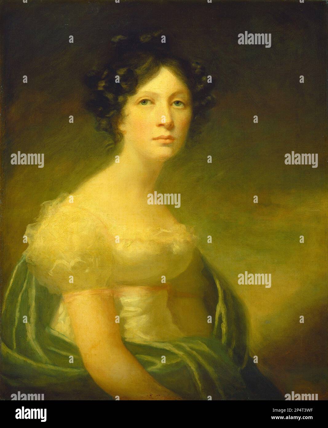 Style of Sir Henry Raeburn Miss Jean Christie c. 1810/1830 Stock Photo