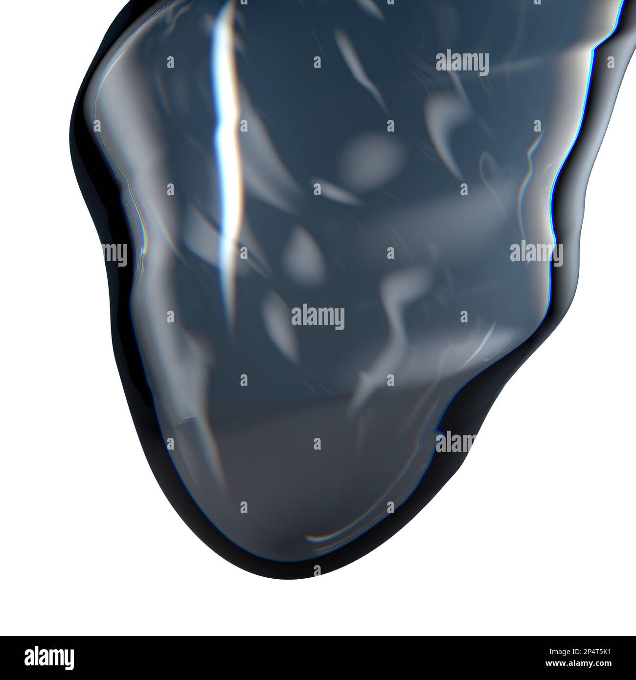 transparent cosmetics twisted hyaluronic acid bump dripping water fresh ...