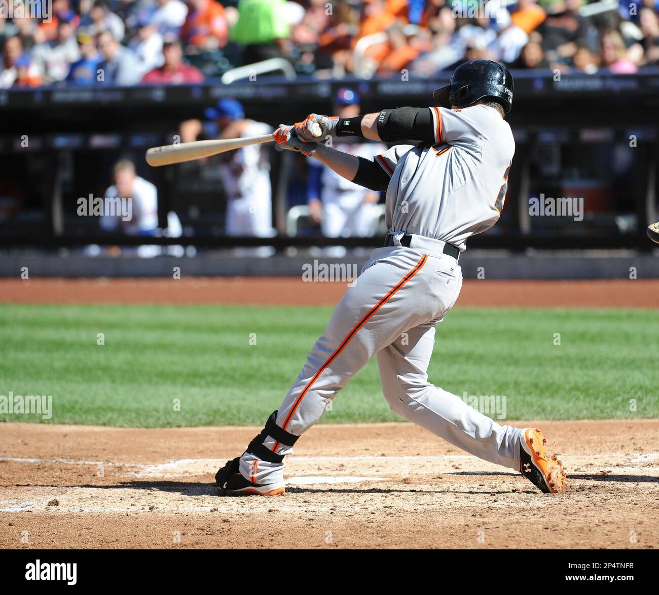 San Francisco Giants catcher Buster Posey (28) during game against the New  York Mets at Citi