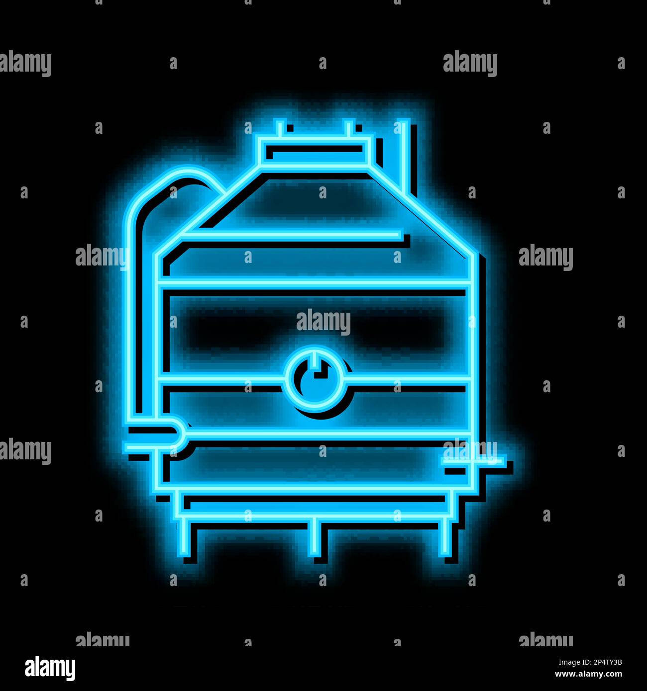 filtration olive neon glow icon illustration Stock Vector Image & Art ...