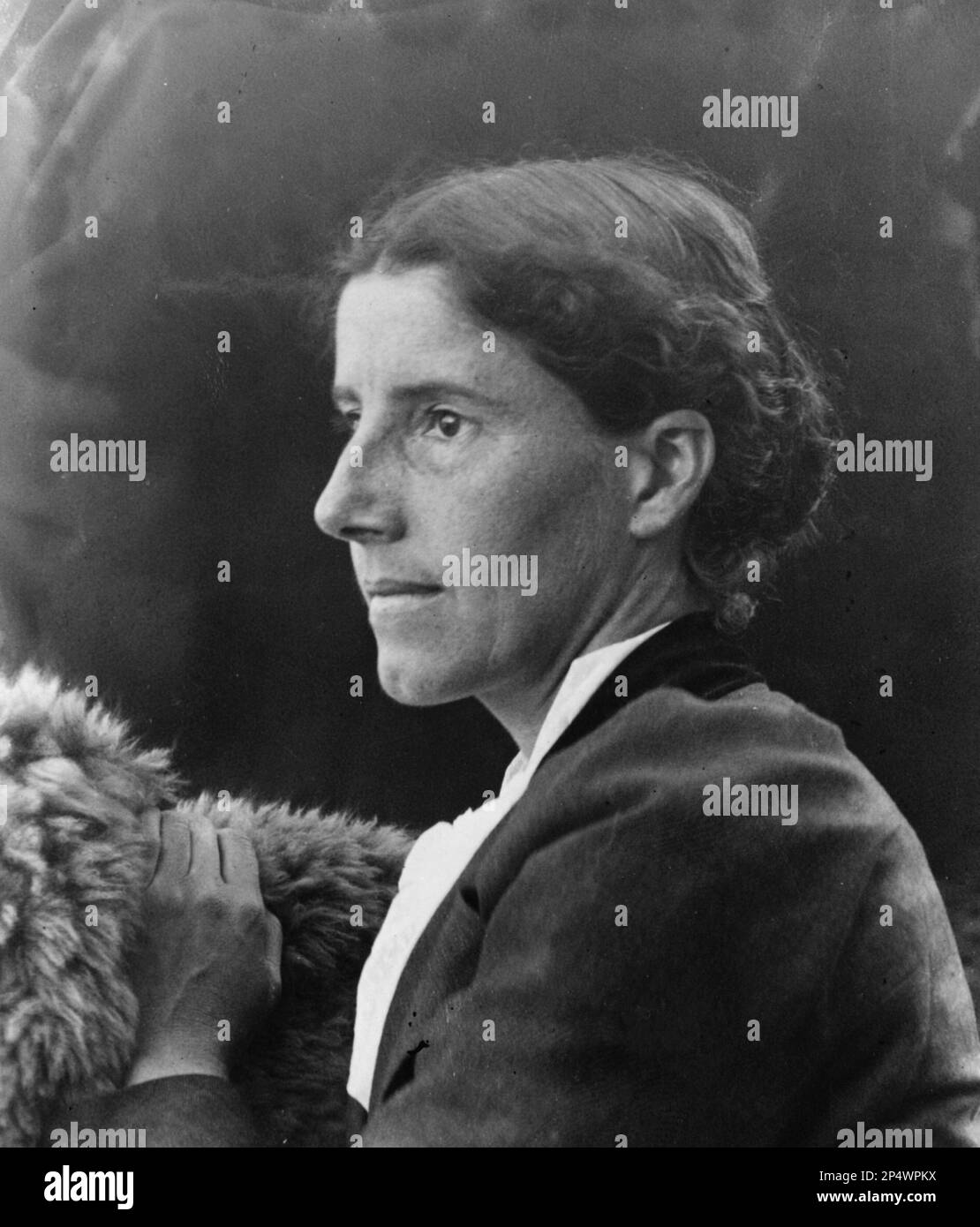 Charlotte Perkins Gilman, American author, c. 1900. C.F. Lummis Stock Photo Alamy