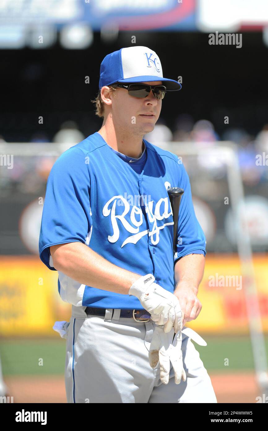 Kansas City Royals infielder Chris Getz (17) during game against the New  York Mets at Citi Field in Queens, New York; August 4, 2013. Royals  defeated Mets 6-2. (AP Photo/Tomasso DeRosa Stock Photo - Alamy
