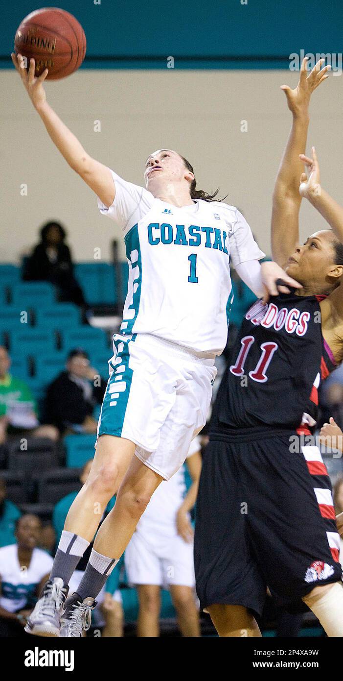 Coastal carolina basketball deals score