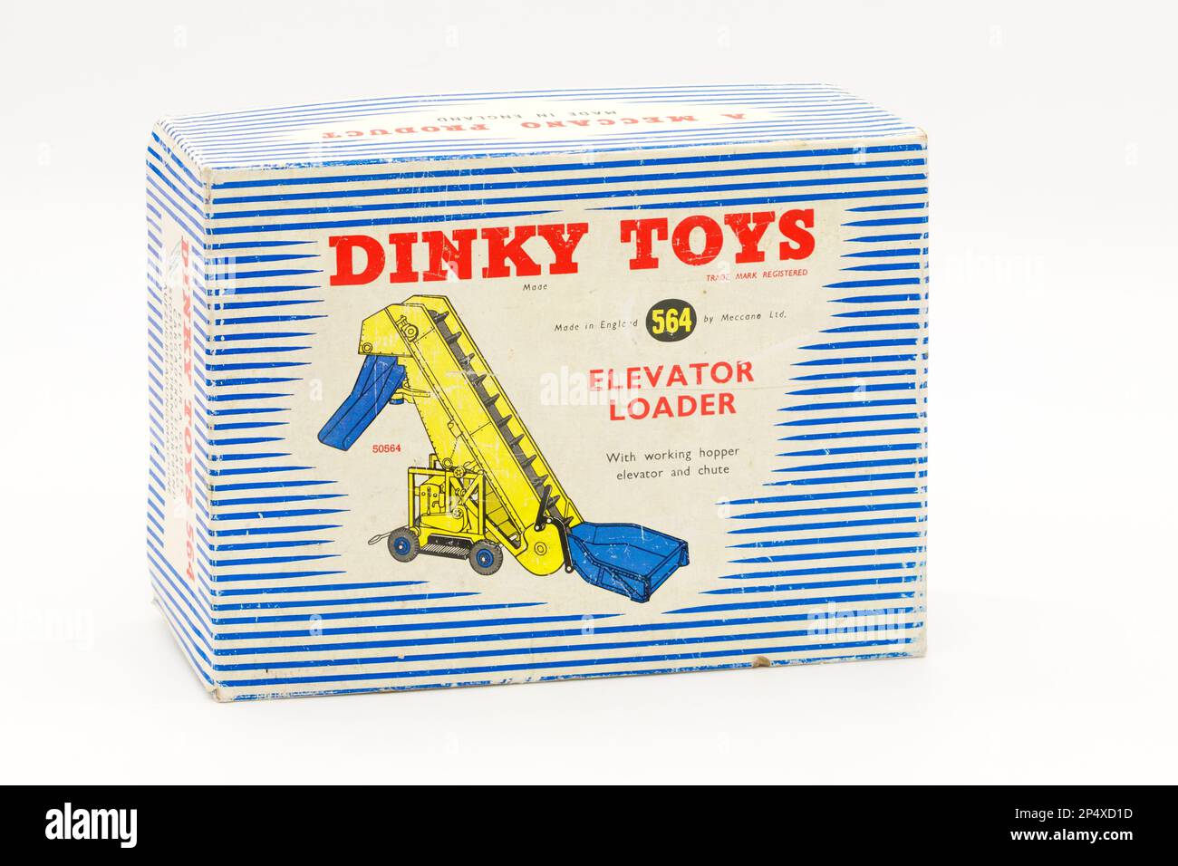 dinky toys elevator loader farm vehicle toy box model No 564 Stock