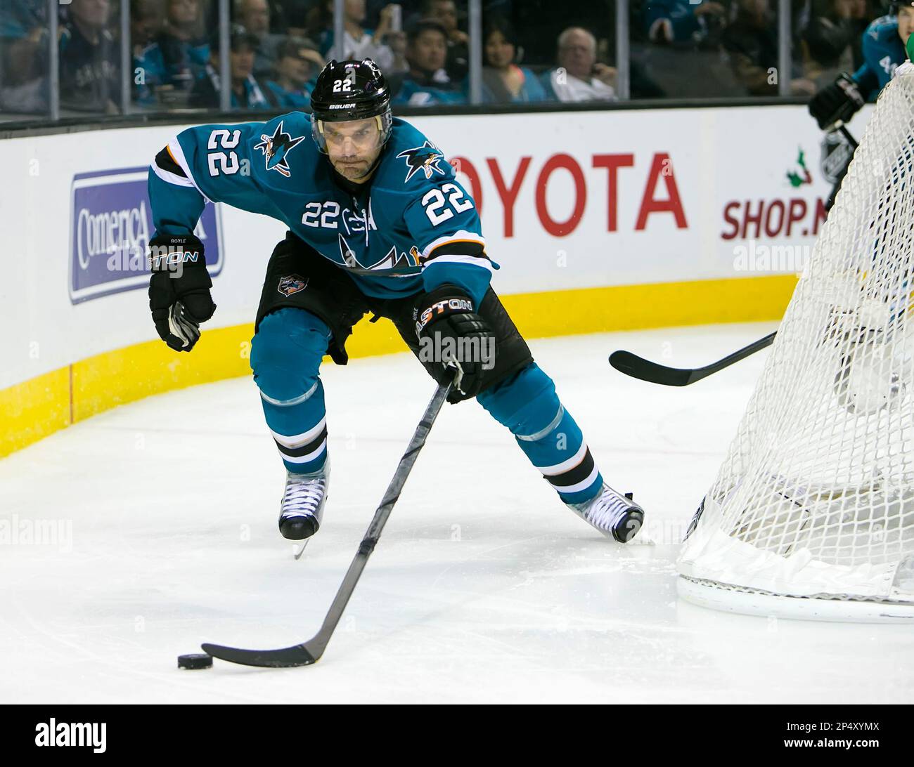 November 23 2013 San Jose Sharks defenseman Dan Boyle 22 in