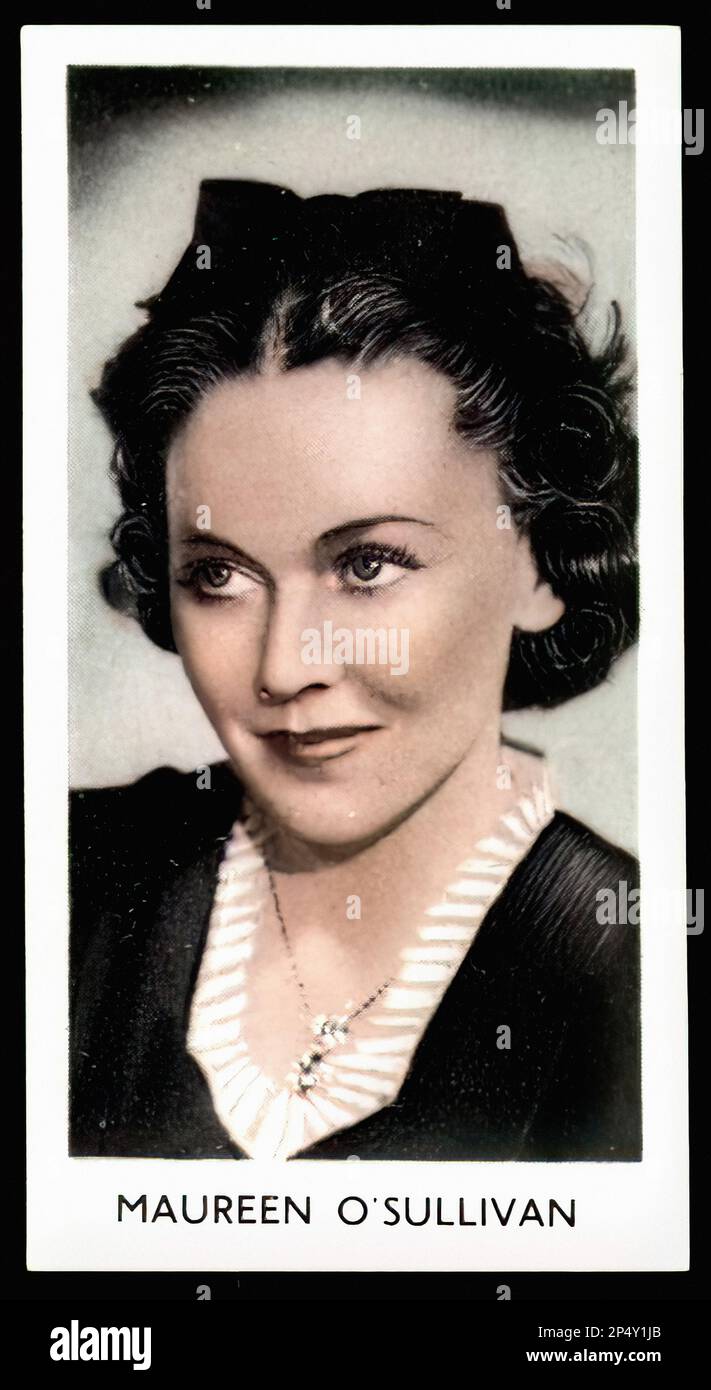 Maureen o'sullivan portrait hi-res stock photography and images - Alamy
