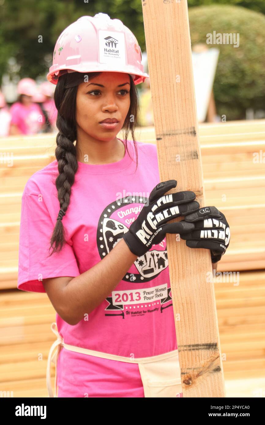 Actress Mishael Morgan Attends The 9th Annual Power Women Power Tools