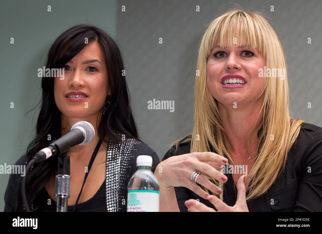 Amazing Race 17 Winners Dr. Kat Chang and Dr. Nat Strand during the