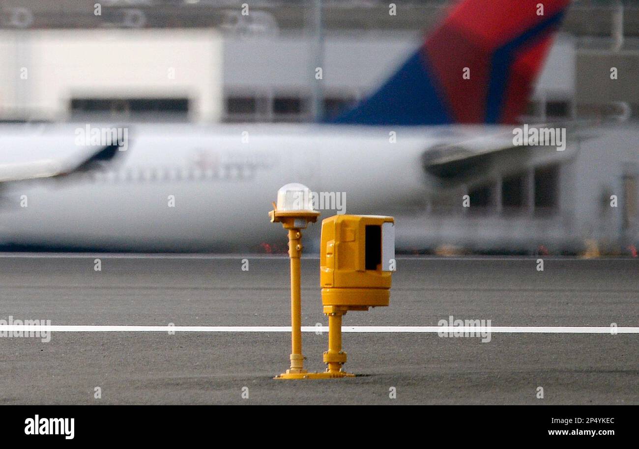 A surface unit for Logan International Airport's new automated system ...