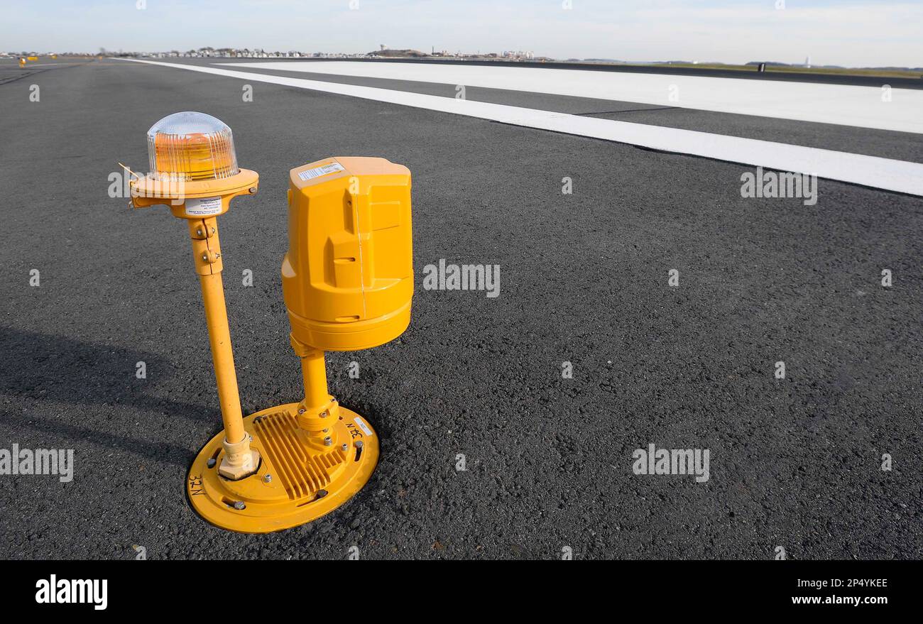 A surface unit for Logan International Airport's new automated system ...