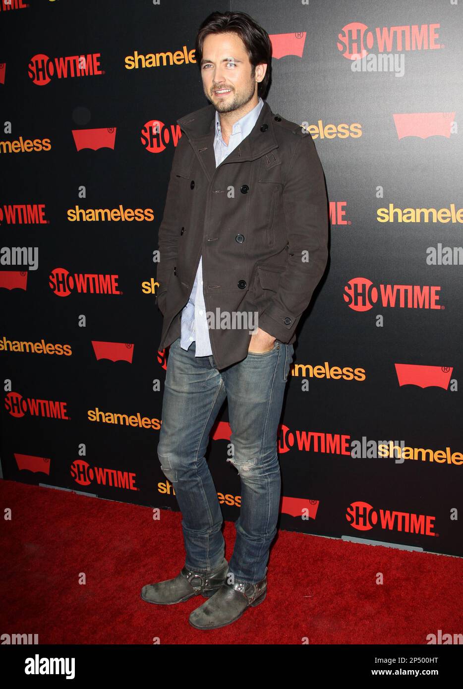 Justin Chatwin attends the premiere reception for Showtime's 'Shameless