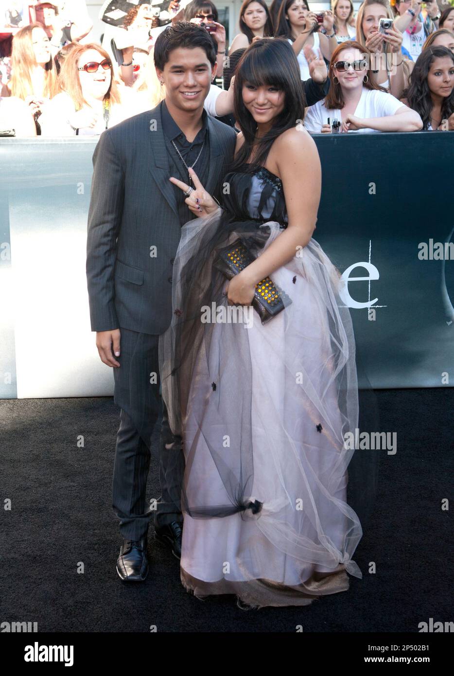 Boo Boo Stewart and Fivel Stewart arrive for the Los Angeles Premiere ...
