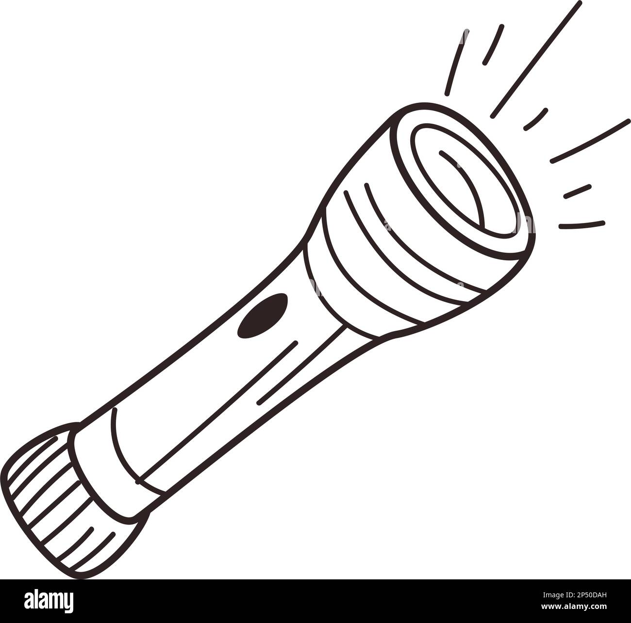 flat flashlight icon Stock Vector Image & Art - Alamy